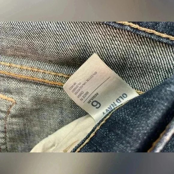 Old Navy Bootcut Diva Jeans Dark Wash Size 6 - Picture 8 of 11